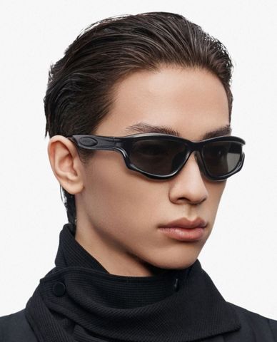  MUJOSH - Unisex Fashion Oval Sunglasses 