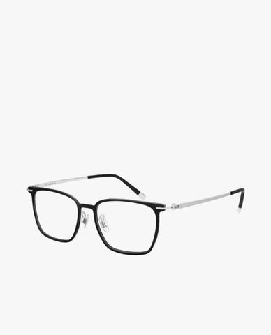  MUJOSH - Unisex Slim Square Eyeglasses Wood 90 