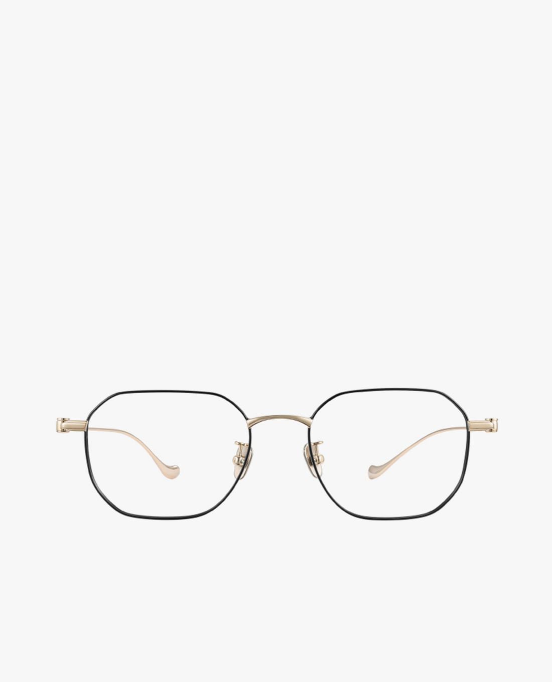 MUJOSH - Fashionable Thin Frame Unisex Polygon Glasses