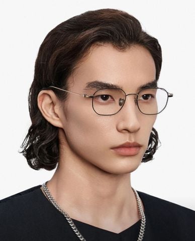  MUJOSH - Fashionable Thin Frame Unisex Polygon Glasses 