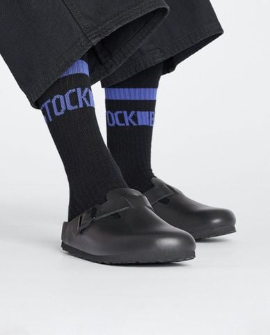  BIRKENSTOCK - Unisex High-Top Socks with Fashionable Stripes 