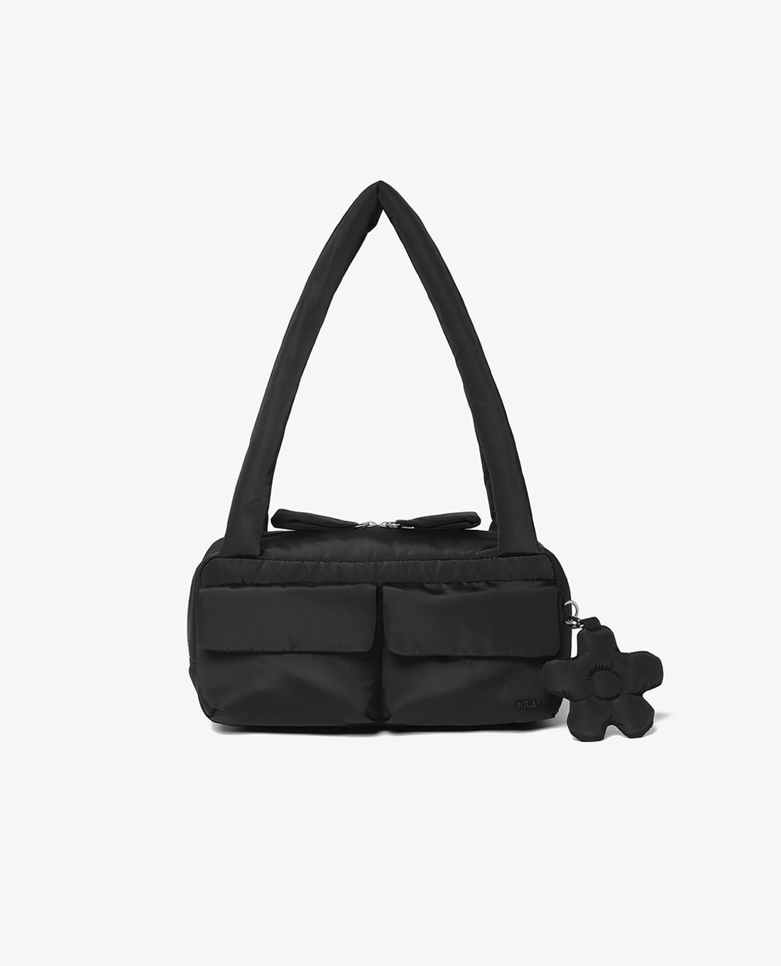 FILA - Women's Rectangular Shoulder Bag With Charm