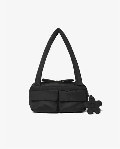 FILA - Women's Rectangular Shoulder Bag With Charm 