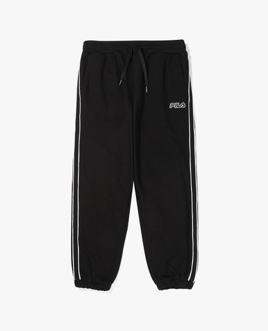  FILA - Unisex Loose Fit Piping Joggers 