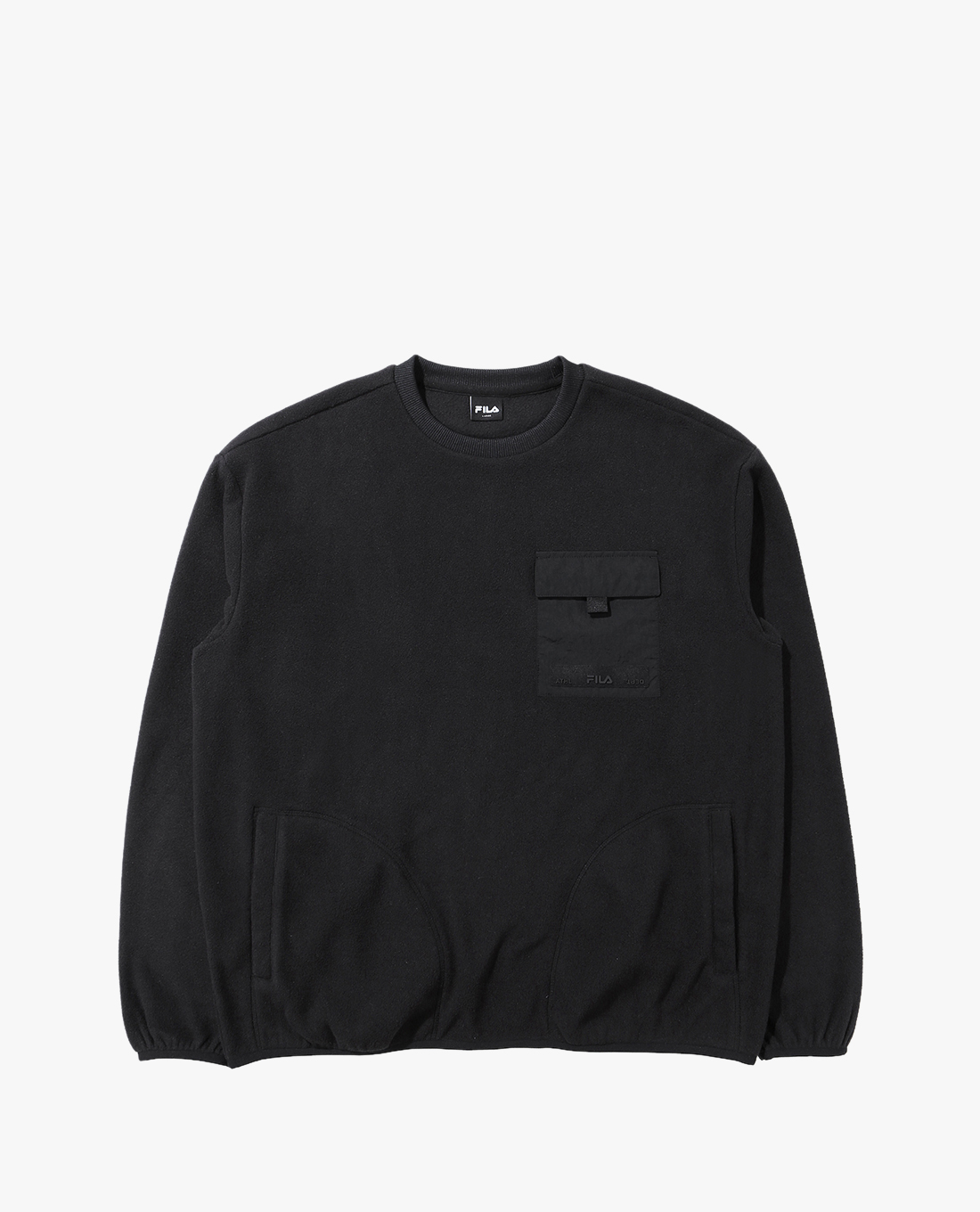 FILA - Unisex Fleece Pocket Long Sleeve Sweatshirt