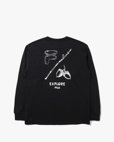  FILA - Unisex Explore Round Neck Sweatshirt 