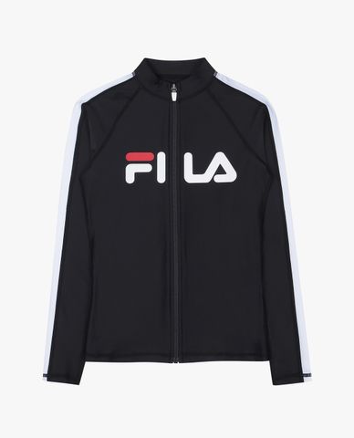  FILA - Women's Big Linear Zip Up Rash Guard 