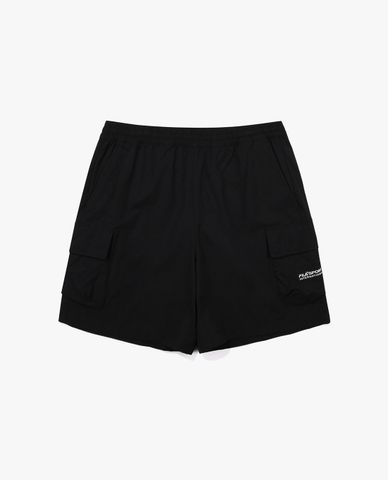 FILA - Unisex Wide-Leg Elastic Waist Outdoor Ripstop Shorts 