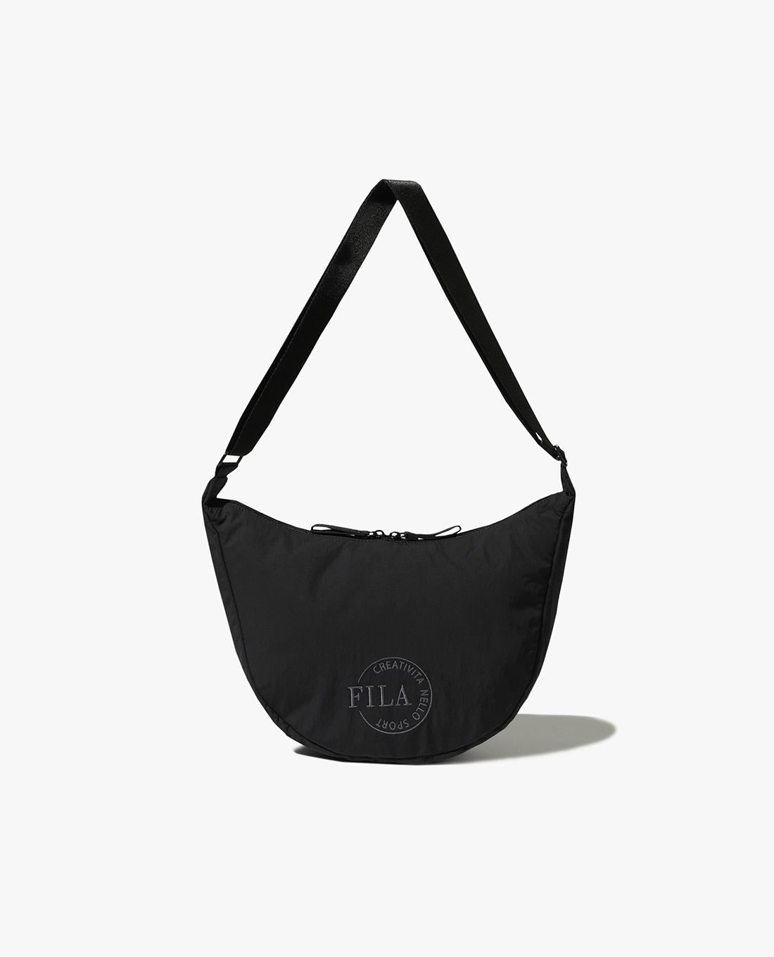 FILA - Unisex Fashion Half Moon Crossbody Bag