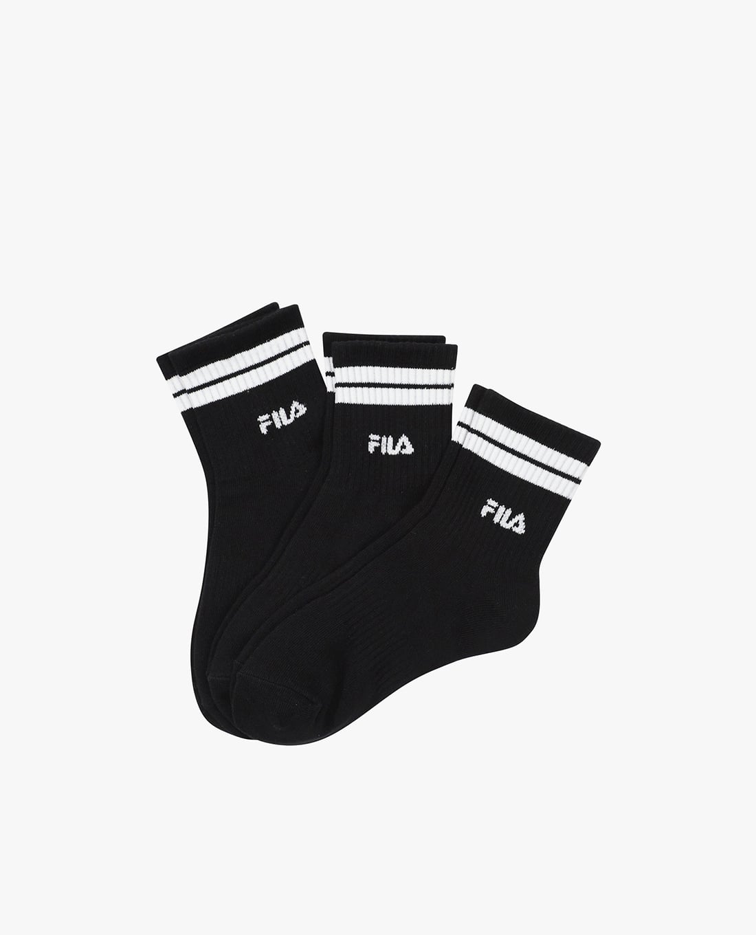 FILA - Unisex Socks High Cut Striped Modern