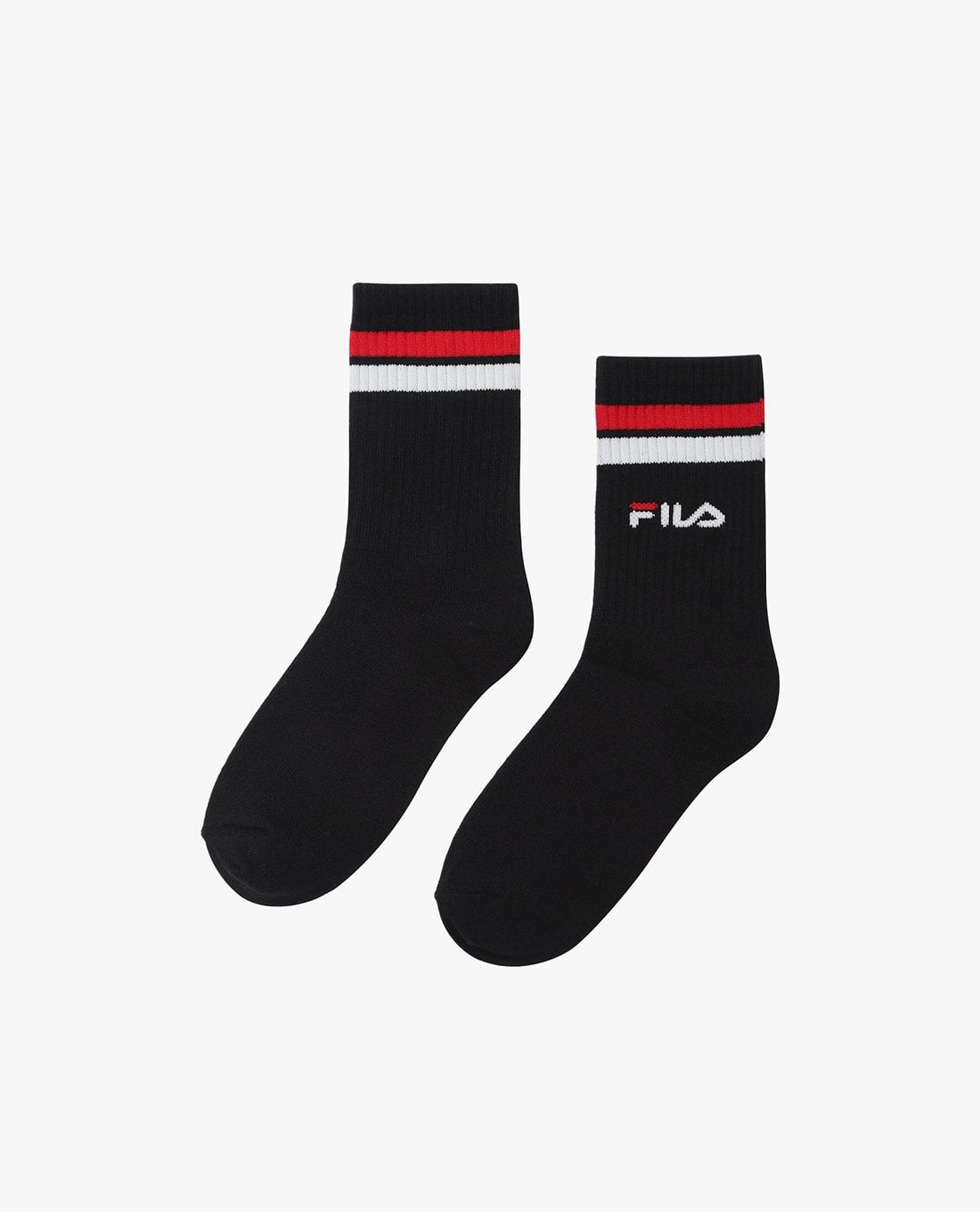 FILA - Unisex Fashion Striped High Cut Socks