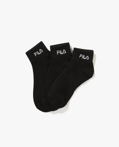  FILA - Unisex Socks Ankle Bundle 3 Pack 