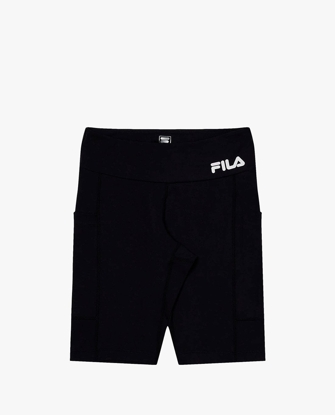 FILA - Women's Regular Small Logo Sports Leggings Shorts