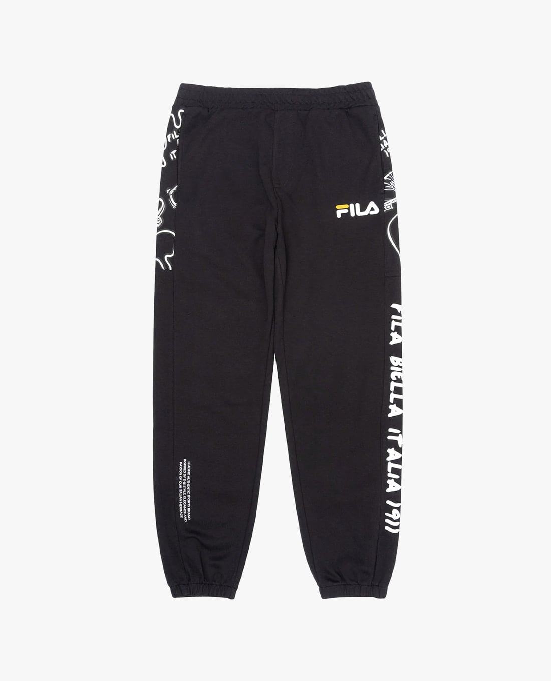 FILA - Men's Knit Long Patterned Joggers