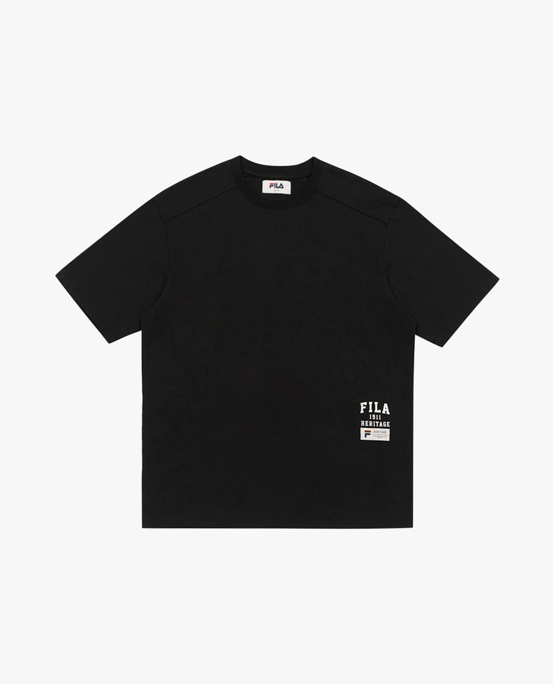 FILA - Unisex New Original Logo Short-Sleeve Round Neck T-Shirt