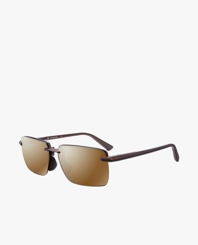  MUJOSH - Men's Rectangular Sunglasses Thin Frame 
