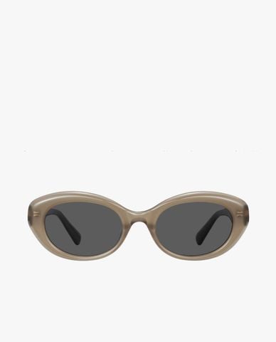  MUJOSH - Women's Edgy Oval Sunglasses 