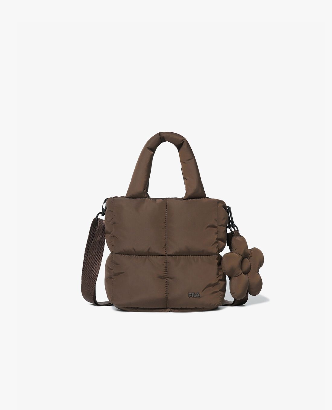 FILA - Women's Quilted Bag With Floral Charm Bag
