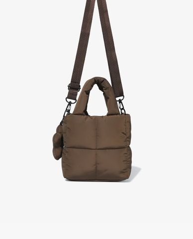  FILA - Women's Quilted Bag With Floral Charm Bag 