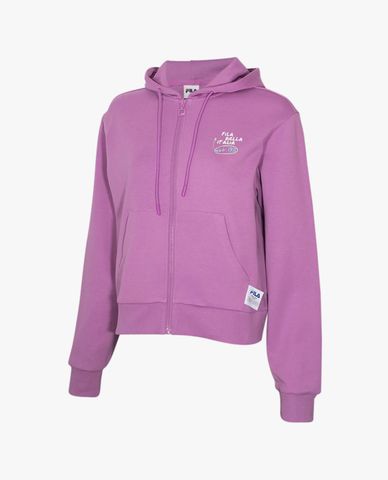  FILA - Women's Knit Hooded Long Sleeve Jacket 