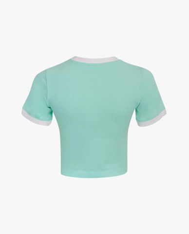  FILA - Women's Youthful Short Sleeve Cropped T Shirt 