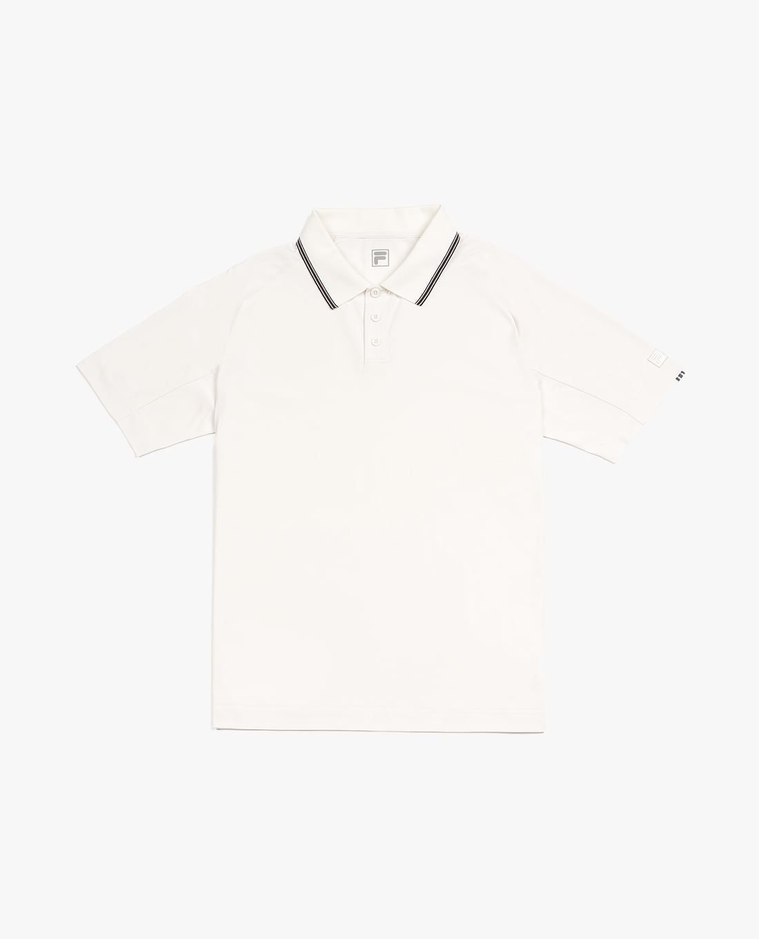 FILA - Unisex Origin Match Striped Trim Polo Shirt