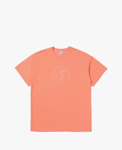  FILA - Unisex Gardening Graphic Short Sleeve T Shirt 