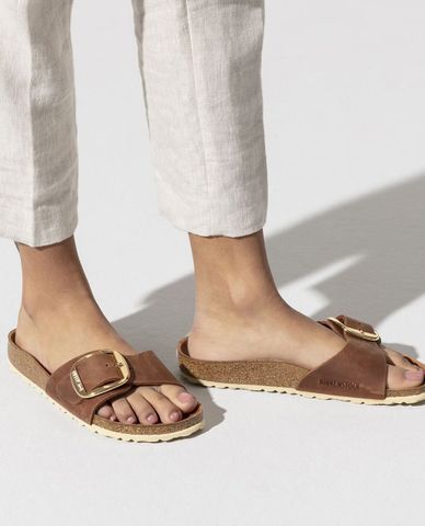  BIRKENSTOCK - Madrid Big Buckle Women's Slides 