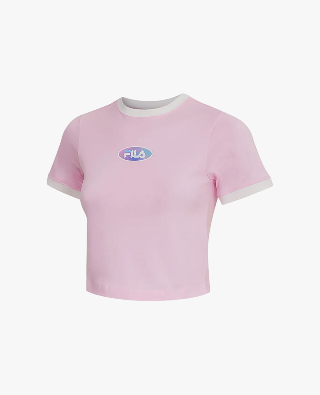 FILA - Women's Youthful Short Sleeve Cropped T Shirt