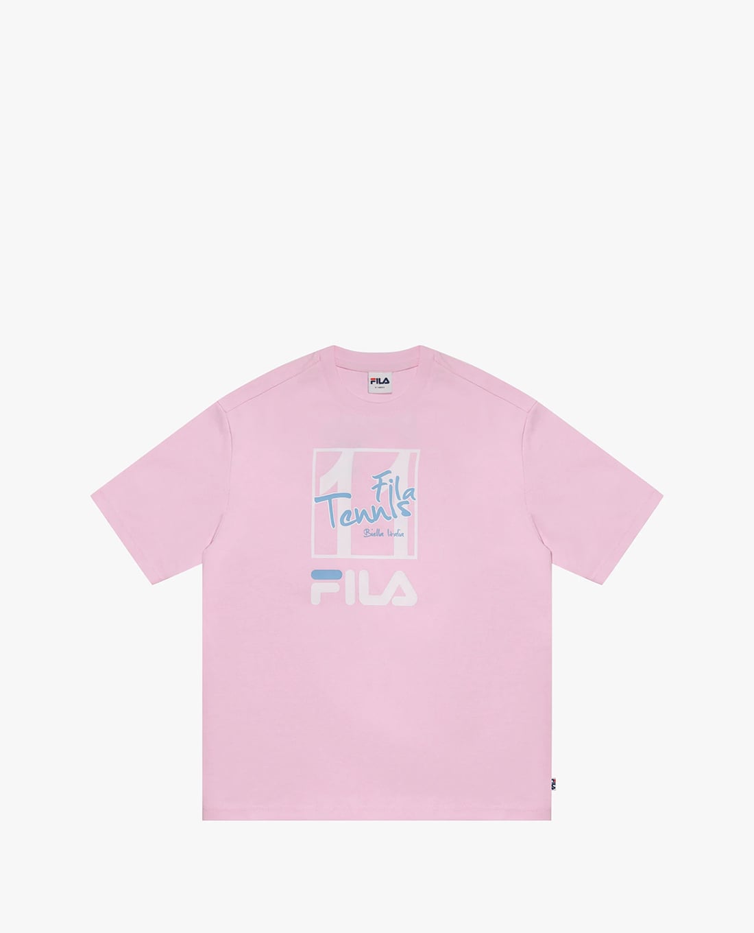 FILA - Unisex Heritage Loose Fit Logo T Shirt