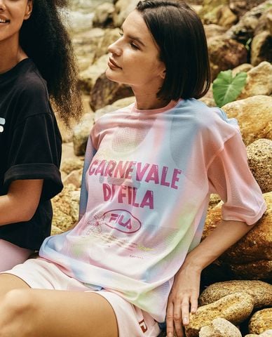  FILA - Women's Carnevale Di Short Sleeve T Shirt 