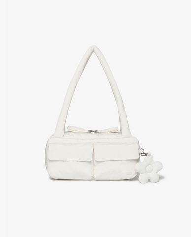 FILA - Women's Rectangular Shoulder Bag With Charm 