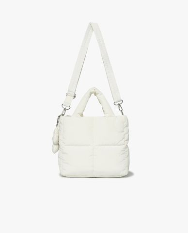  FILA - Women's Quilted Tote Bag With Charm 
