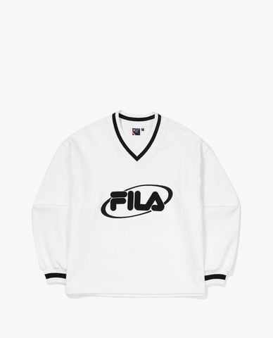  FILA - Women's Hailey V Neck Sweatshirt 