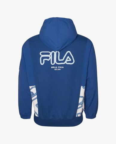  FILA - Unisex Knit Printed Hooded Jacket 