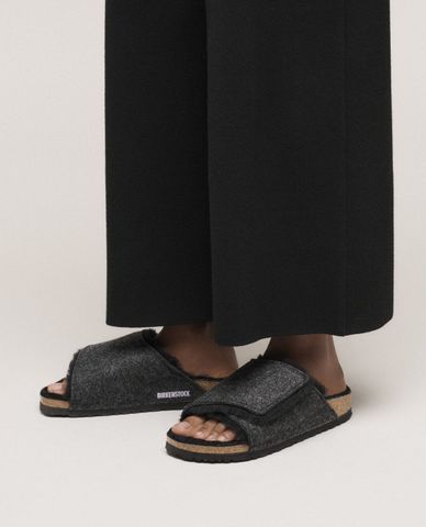  BIRKENSTOCK - Solana Shearling Women's Slides 