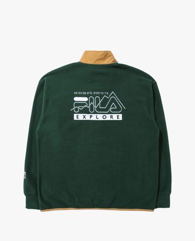  FILA - Unisex Explore Fleece Sweatshirt 