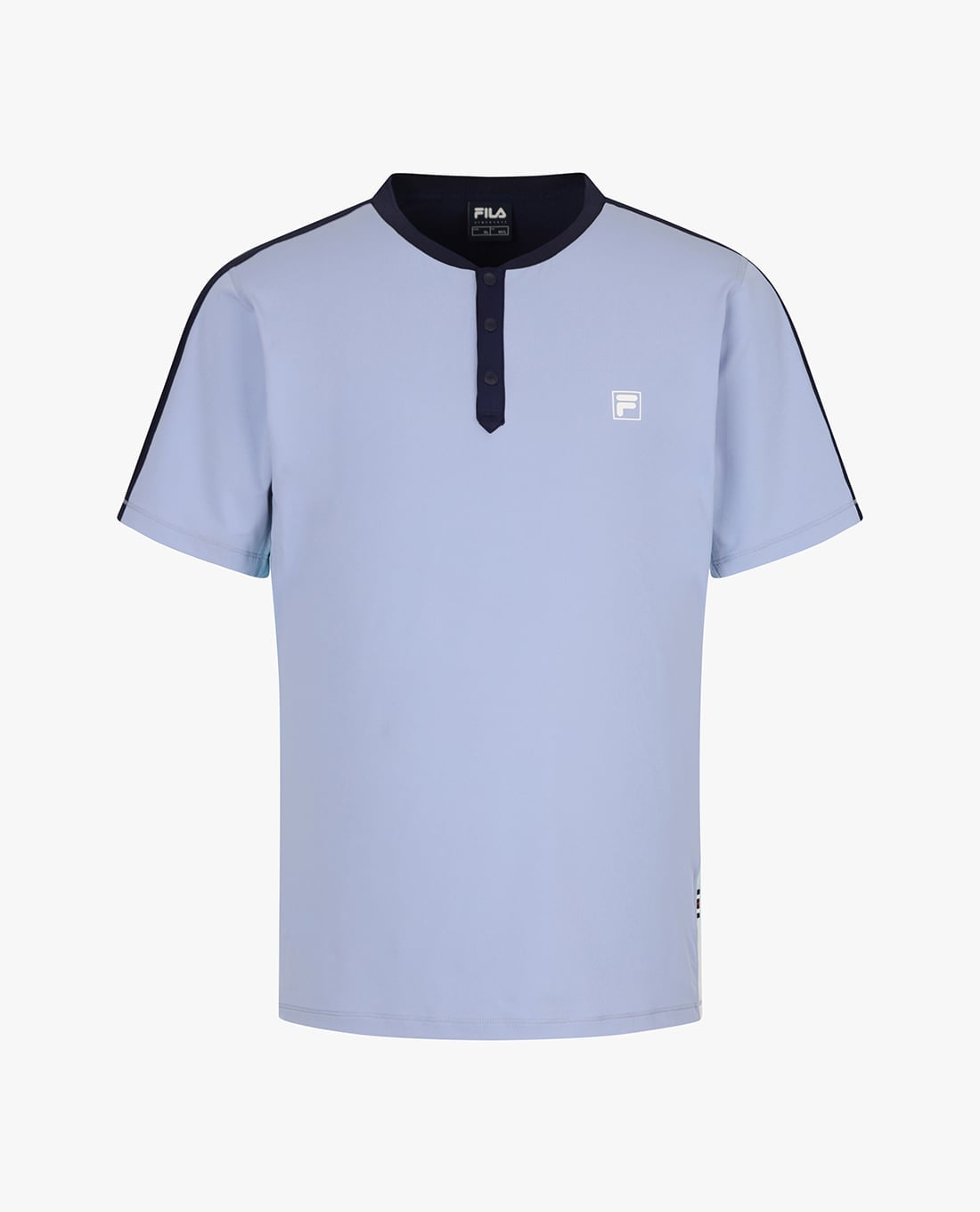 FILA - Men's Henry Collar Short Sleeve Performance T Shirt