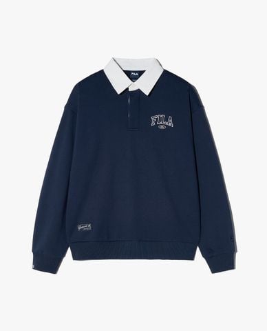  FILA - Unisex Sweatshirt Long Sleeve Rugby 
