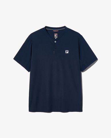  FILA - Unisex Tennis Henley Tee 