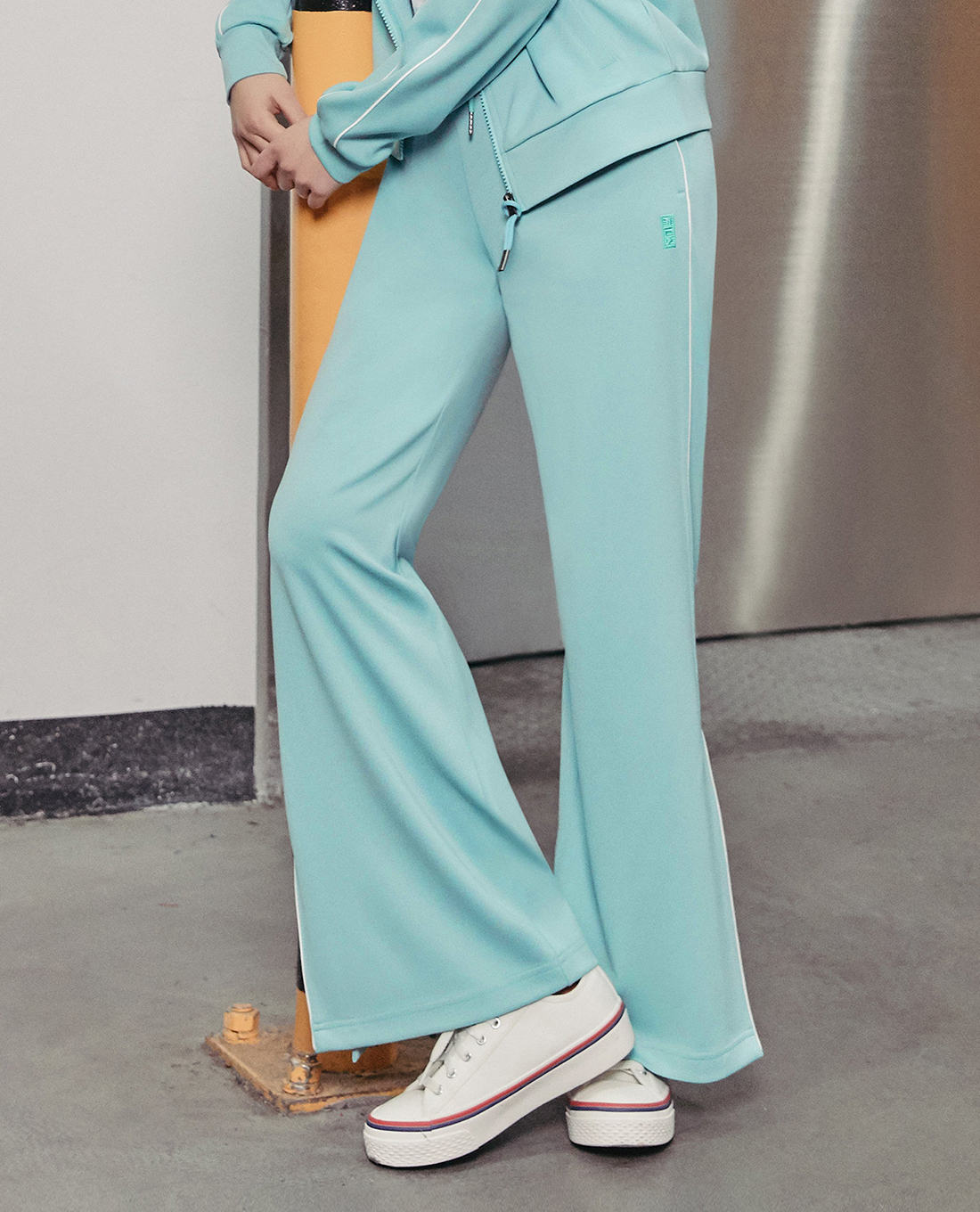 FILA - Women's Fleece Wide Leg Pants
