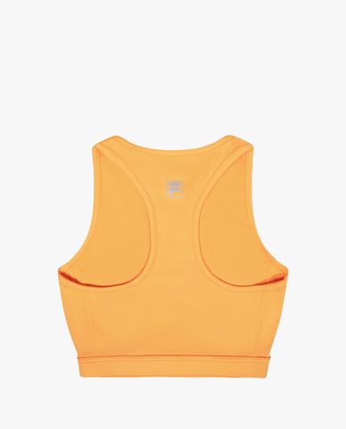  FILA - Women's Regular Small Logo Cropped Sports Bra 