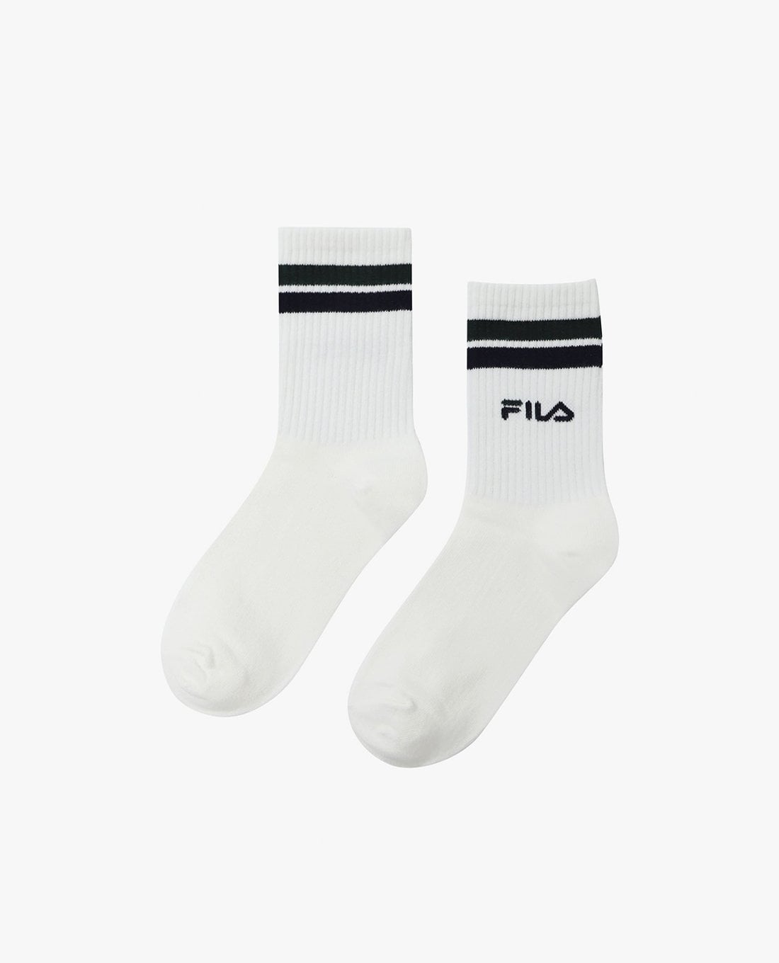 FILA - Unisex Fashion Striped High Cut Socks