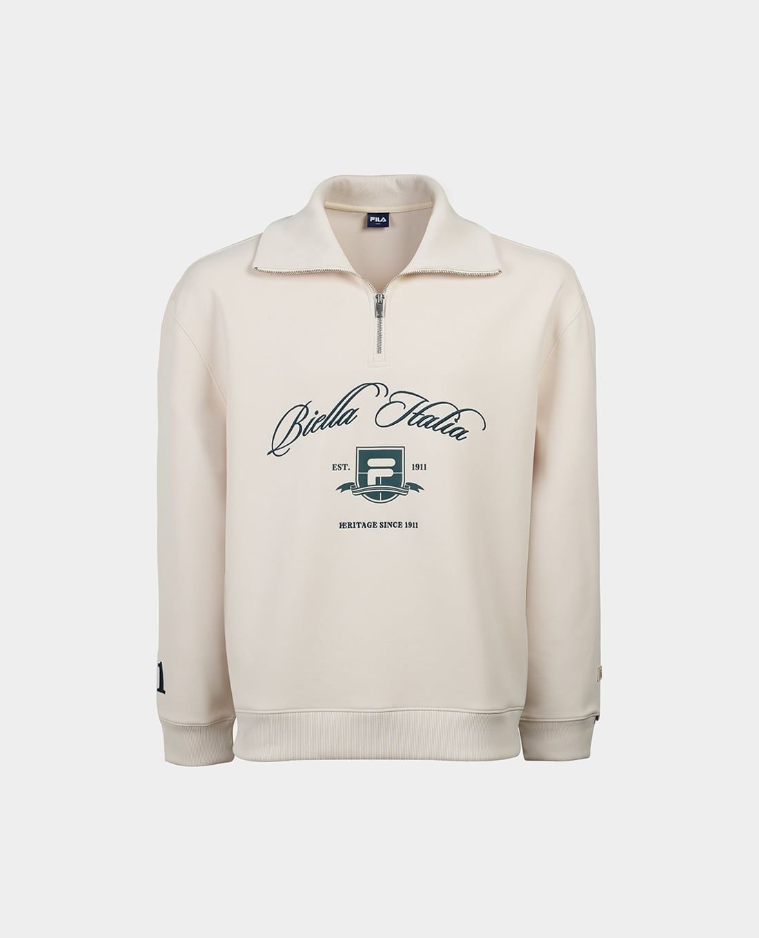 FILA - Unisex Origin Club Zip Up Long Sleeve Sweatshirt
