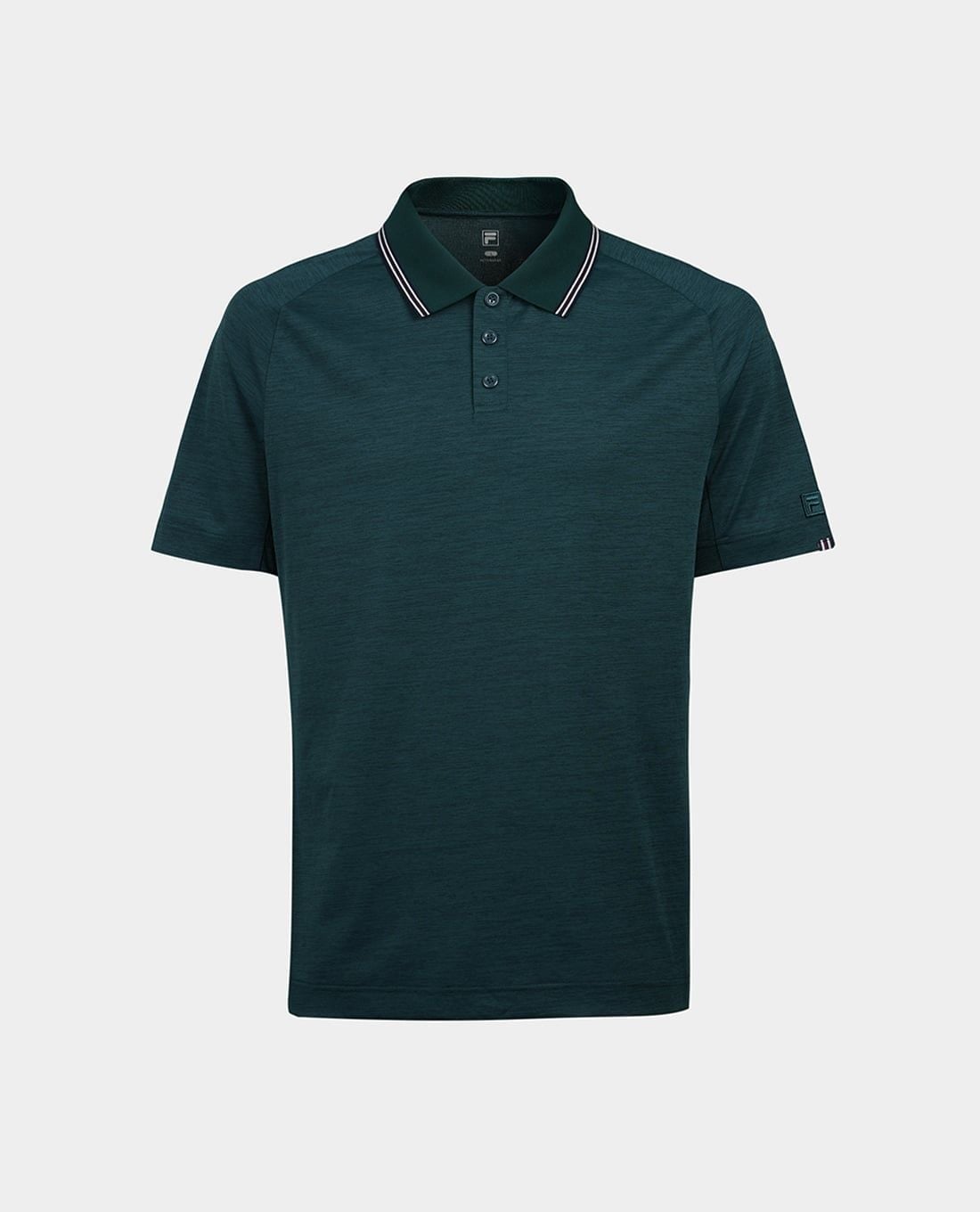 FILA - Men Origin Match Striped Trim Polo Shirt