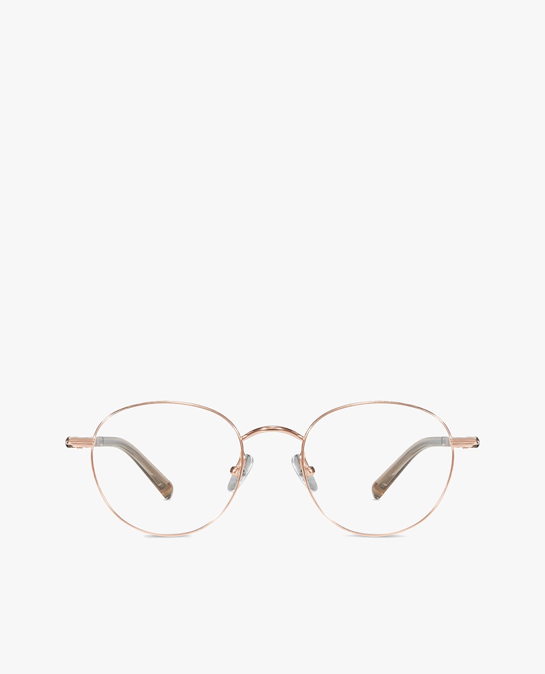 MUJOSH - Women's Slim Delicate Round Eyeglasses