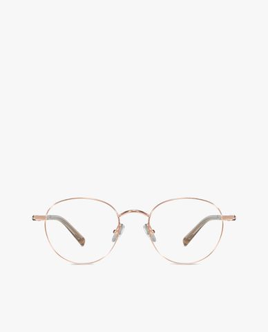  MUJOSH - Women's Slim Delicate Round Eyeglasses 