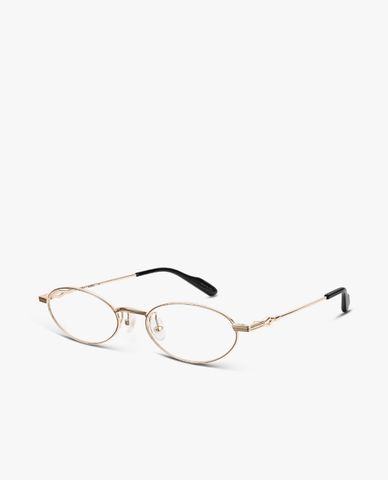 MUJOSH - Unisex Slim Feminine Oval Eyeglasses 