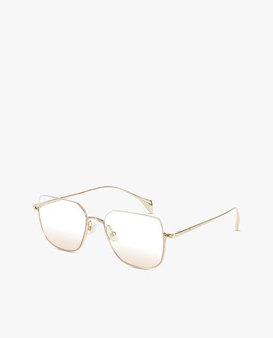  MUJOSH - Women's Elegant Color Block Geometric Sunglasses 