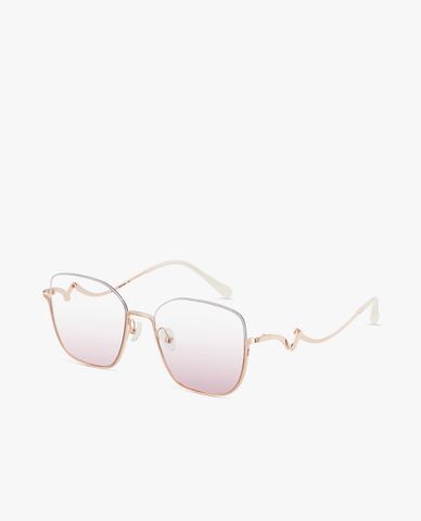  MUJOSH - Women's Slim Feminine Square Sunglasses 